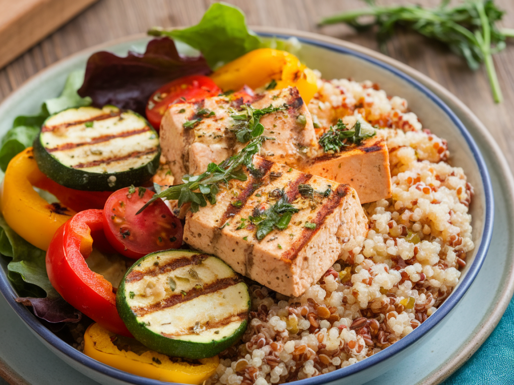 How to build a balanced plate for muscle gain if you’re vegetarian and short on time